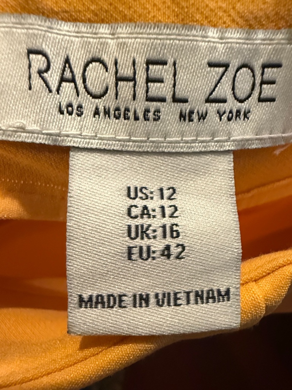 Rachel Zoe Mustard Yellow Skinny Pants Hi-Rise pants Casual business women pants - Picture 6 of 10